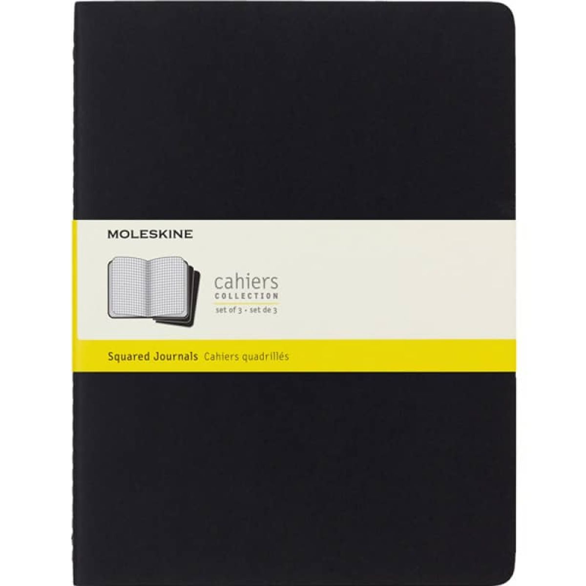 Notebooks Moleskine Cahier Journals XL squared.