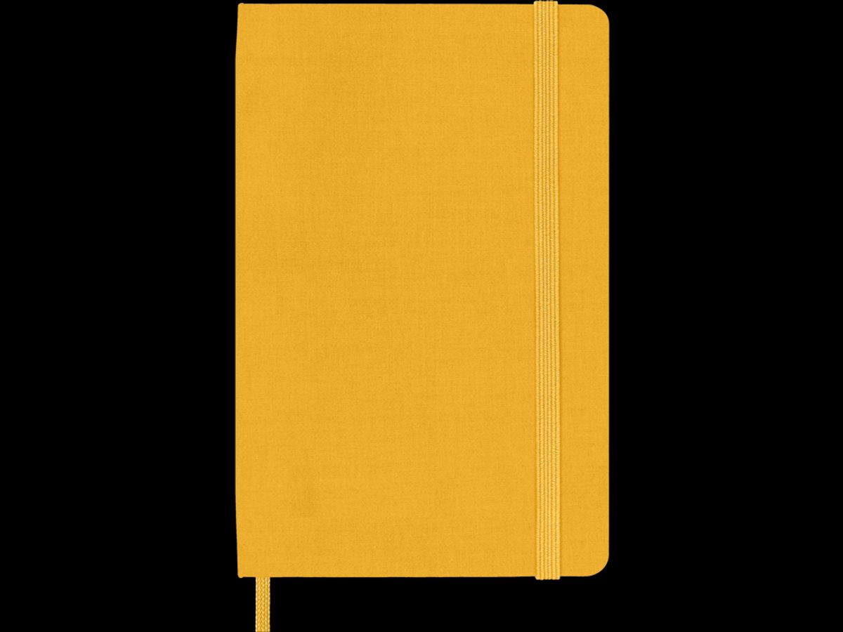 Notesbog Moleskine | Classic Hard | Linjeret | Pocket | Orange-gul Silke