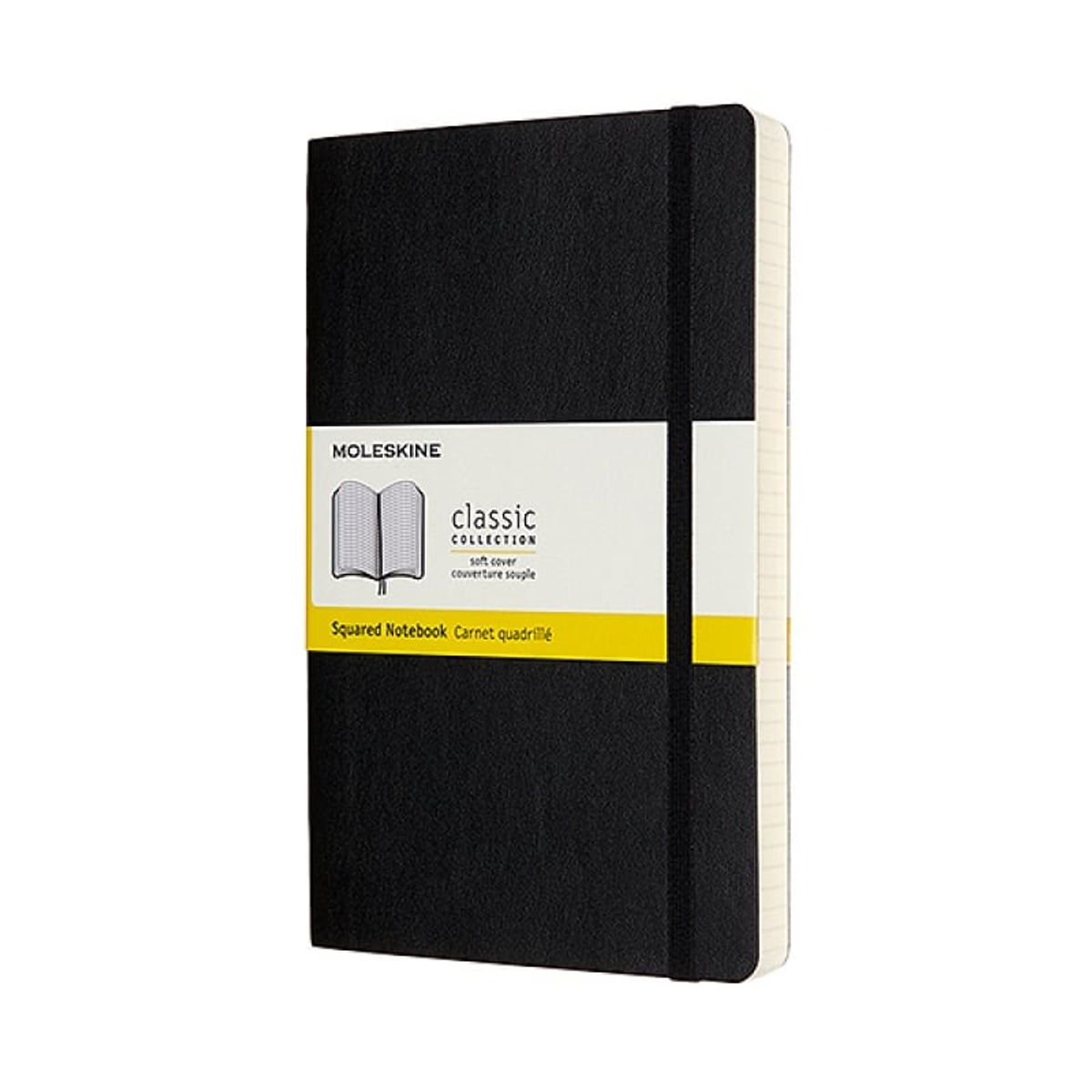 Notesbog Moleskine Classic L Rød Softcover.