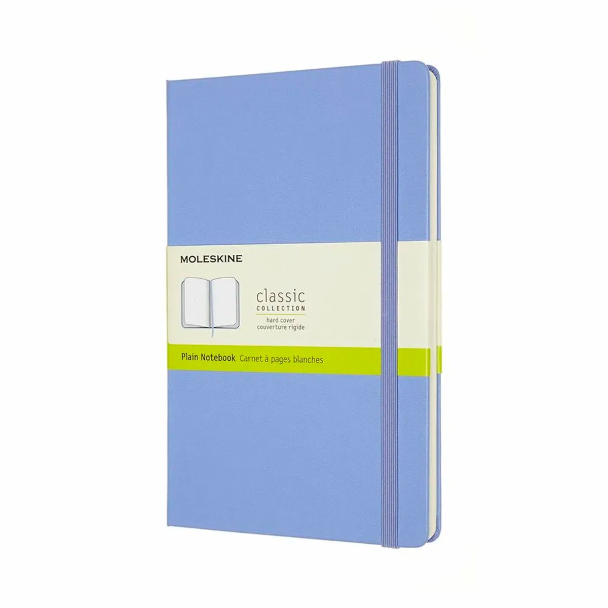 Notesbog Moleskine classic large hard p hyd.blue 13x21cm