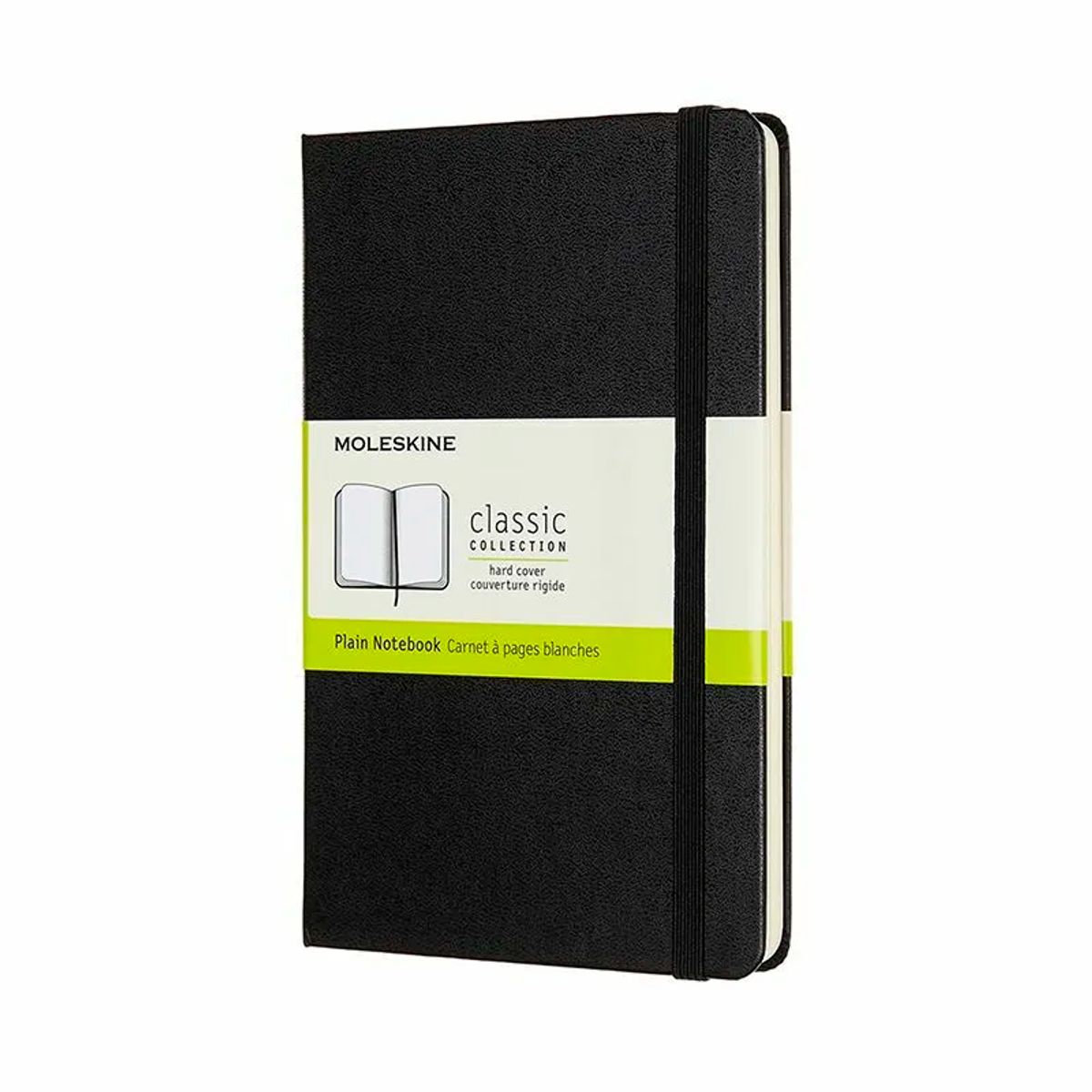 Notesbog Moleskine classic medium hard p black