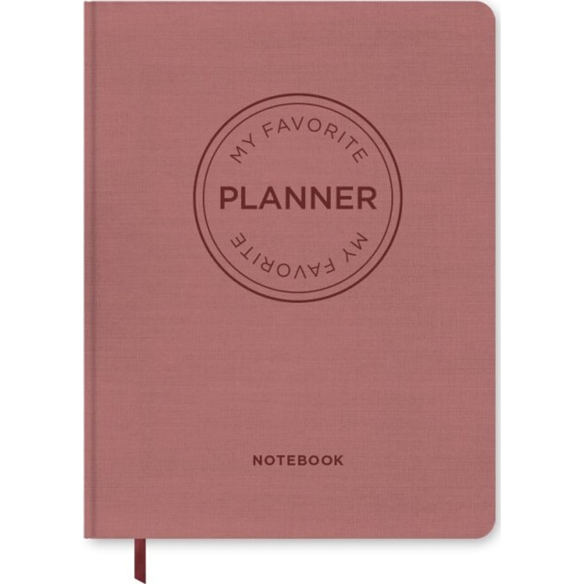 Notesbog - My Favorite Planner - Vintage Rosa