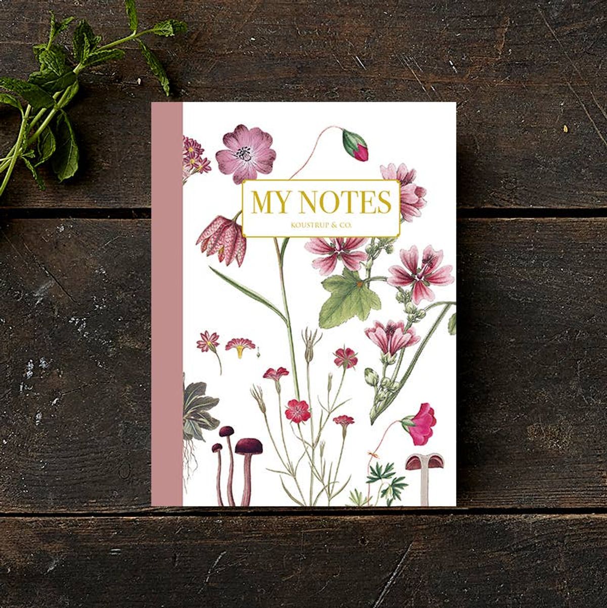 Noteshæfte | Rose floral