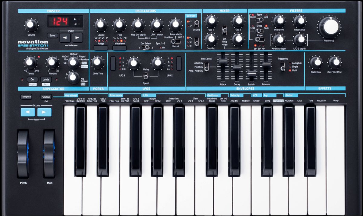 Novation Bass Station II Synthesizer