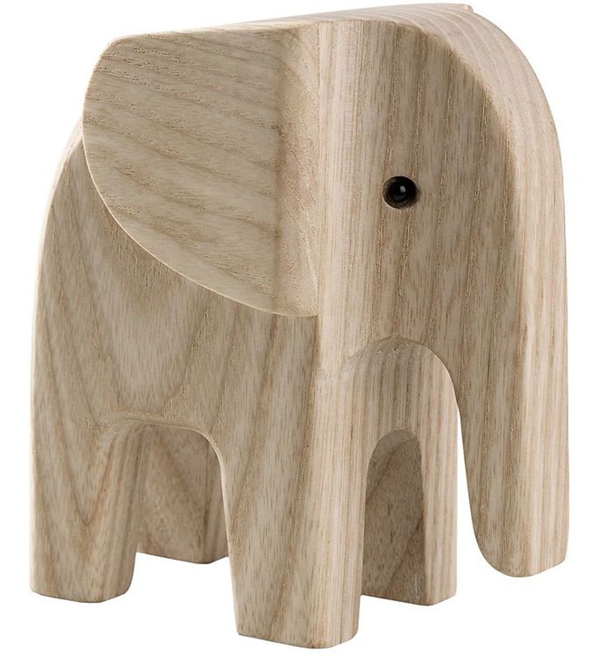 Novoform Træfigur - Baby Elephant - Natural Ash