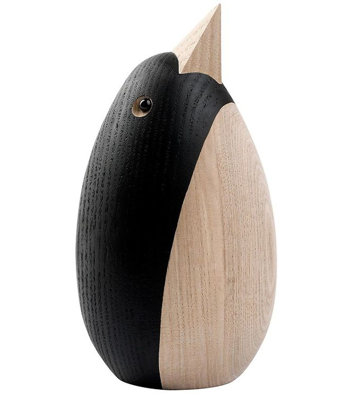 Novoform Træfigur - Penguin - Large - Natural Ash