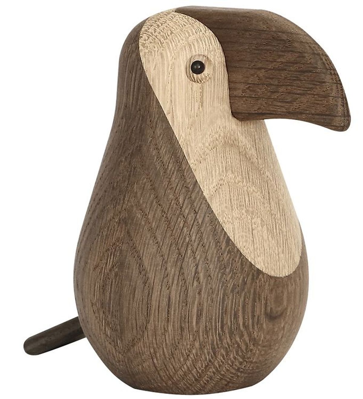 Novoform Træfigur - Toucan - Large - Natural Oak