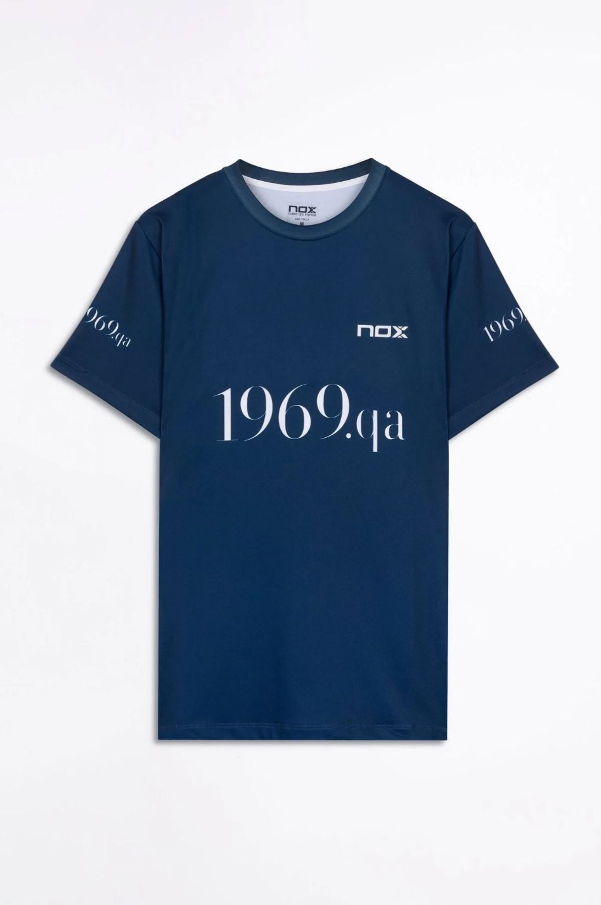 Nox Agustin Tapia Official Padel T-Shirt 2022/23 (Marineblå) - M