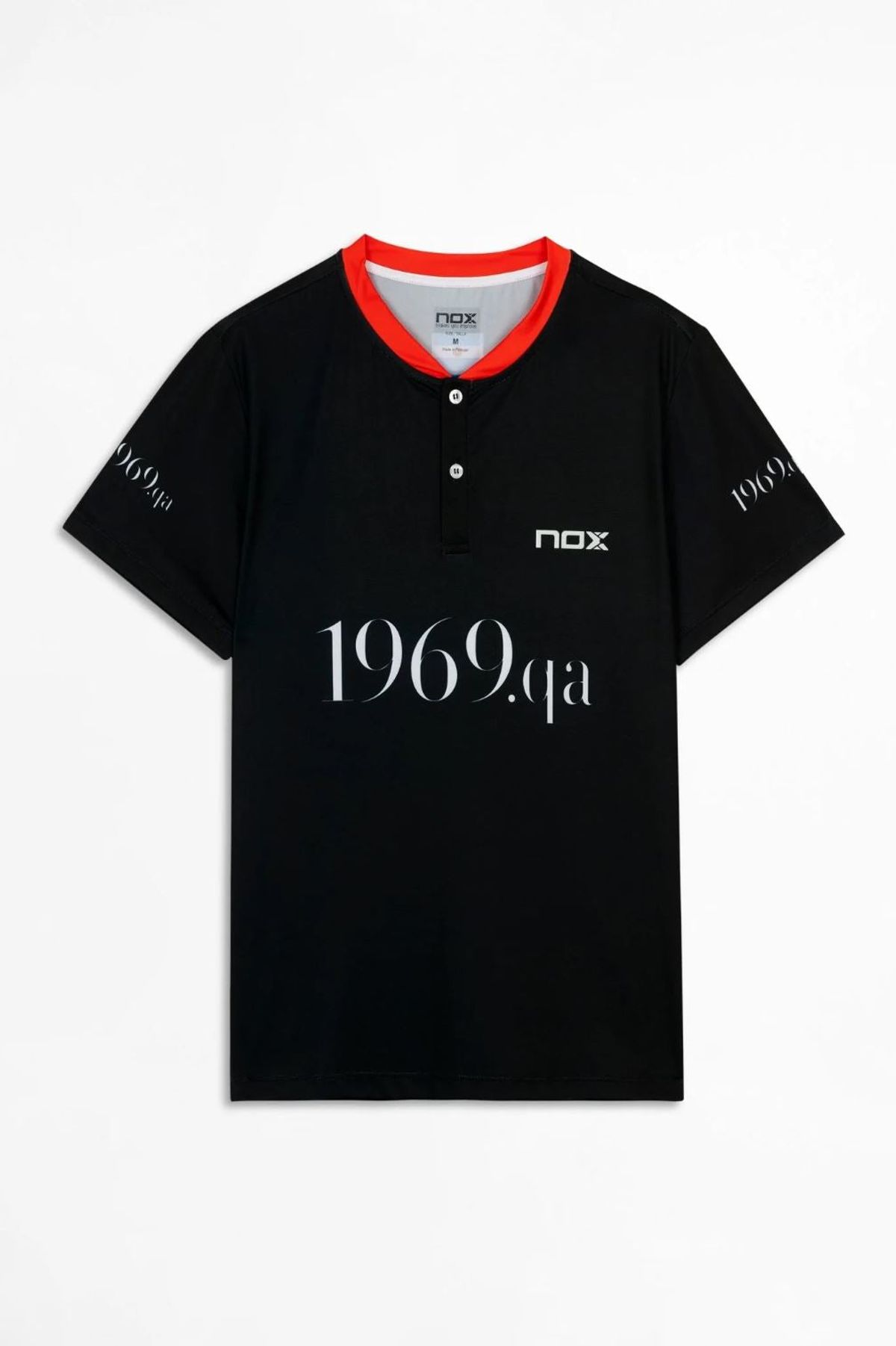 Nox Agustin Tapia Official Padel T-Shirt 2022/23 (Sort) - M