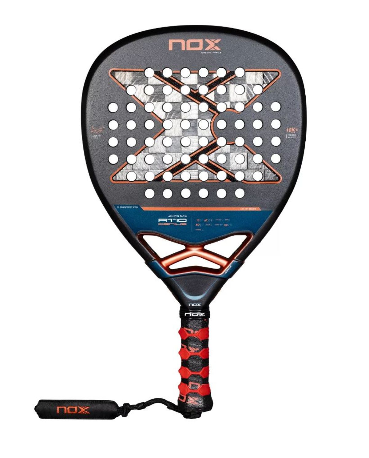 Nox AT10 Genius Attack 18K Alum 2025 Padelbat