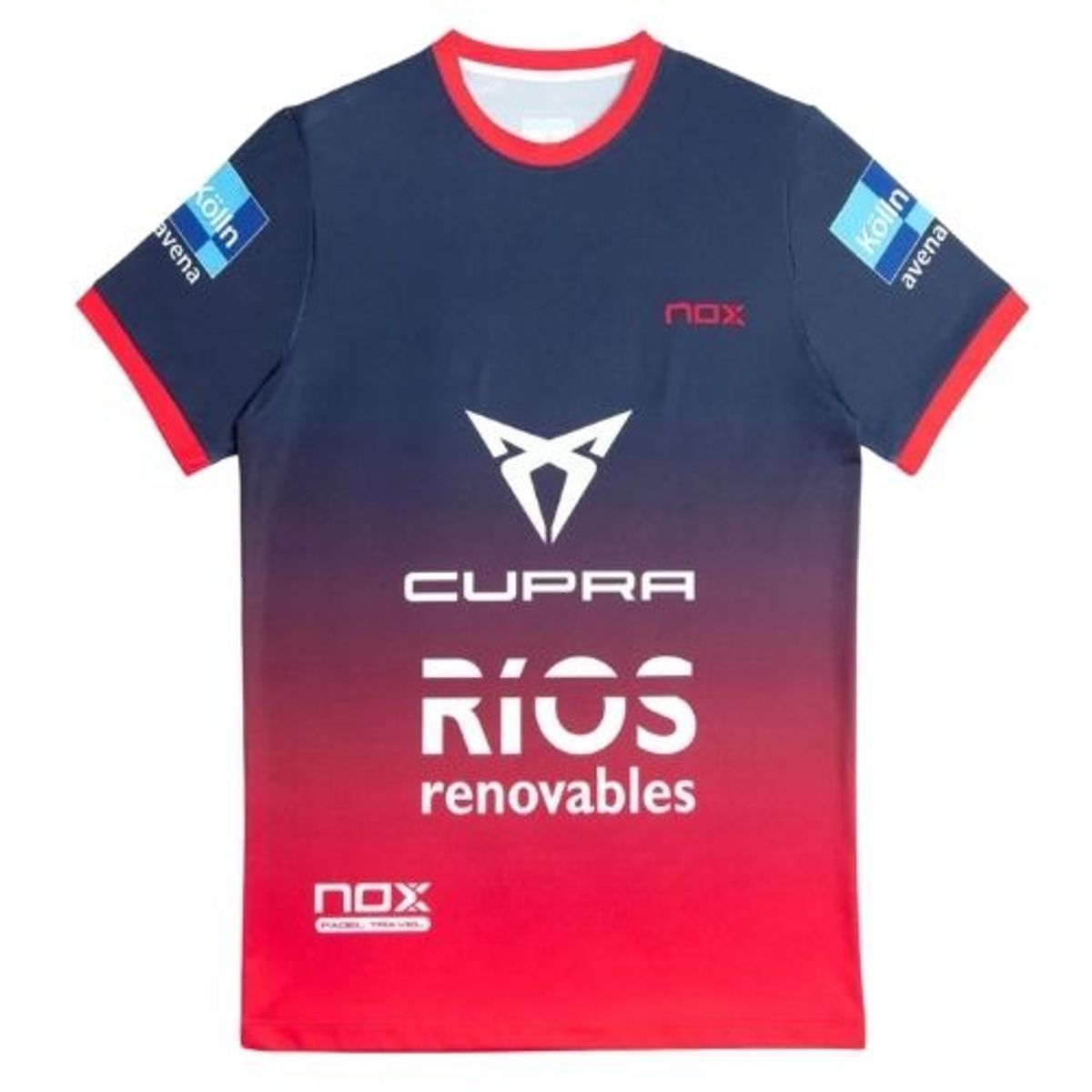 Nox AT10 Team T-shirt Blue/Red