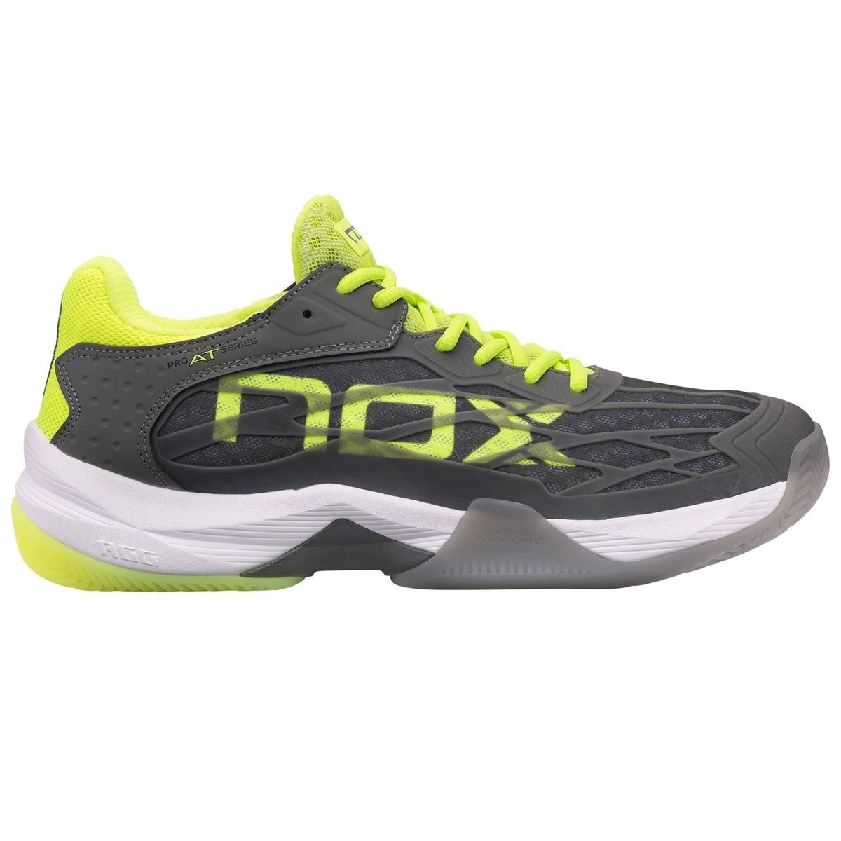 Nox Calzado AT10 Lux Gris Amarillo Fluor