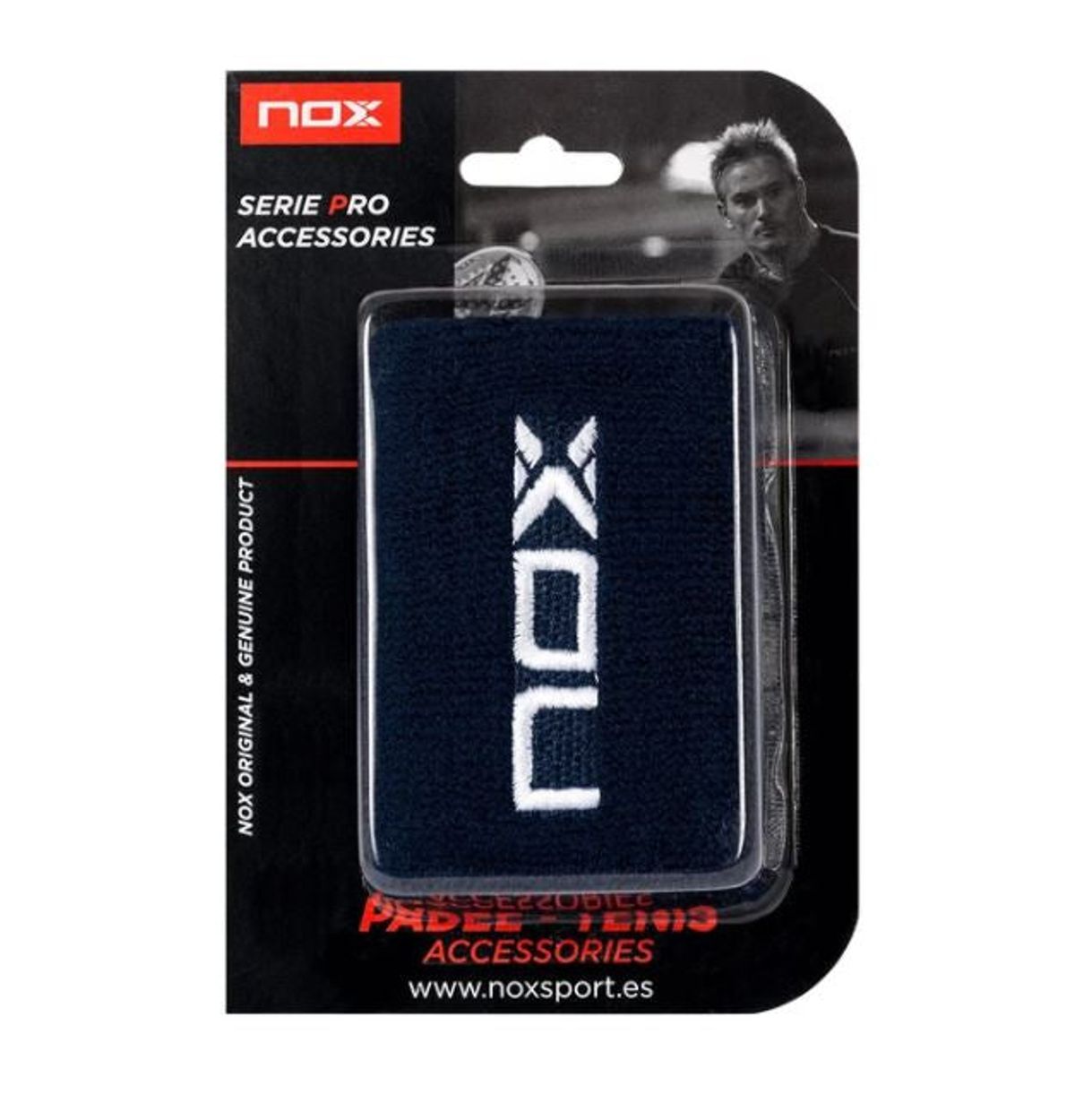 Nox Wristband 2-pak (Navy)