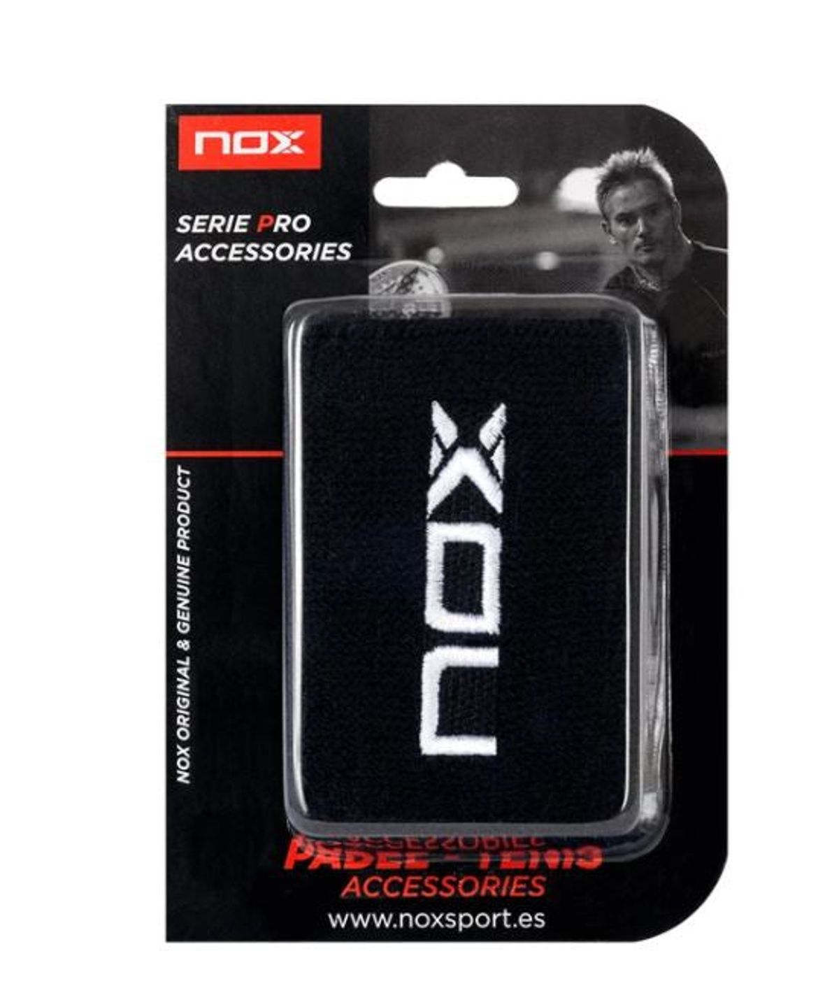 Nox Wristband 2-pak (Sort)