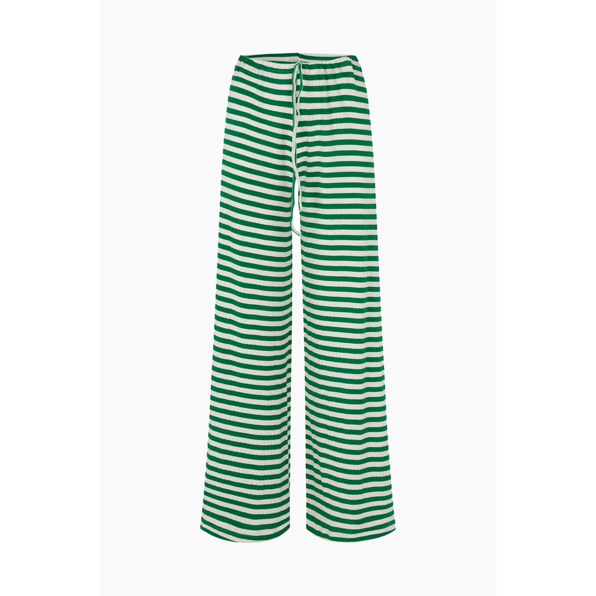 NPS Nova Pants Broadway - Green/Ecru - Nørgaard på Strøget - Stribet Size 1