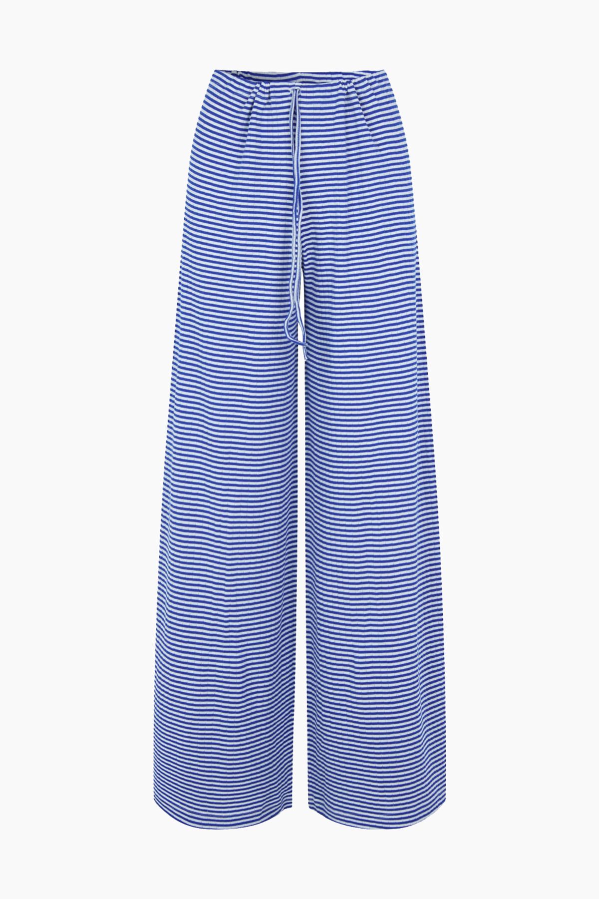 NPS Nova Pants Fine Stripe - Klein/Ecru - Nørgaard på Strøget - Stribet Size 1