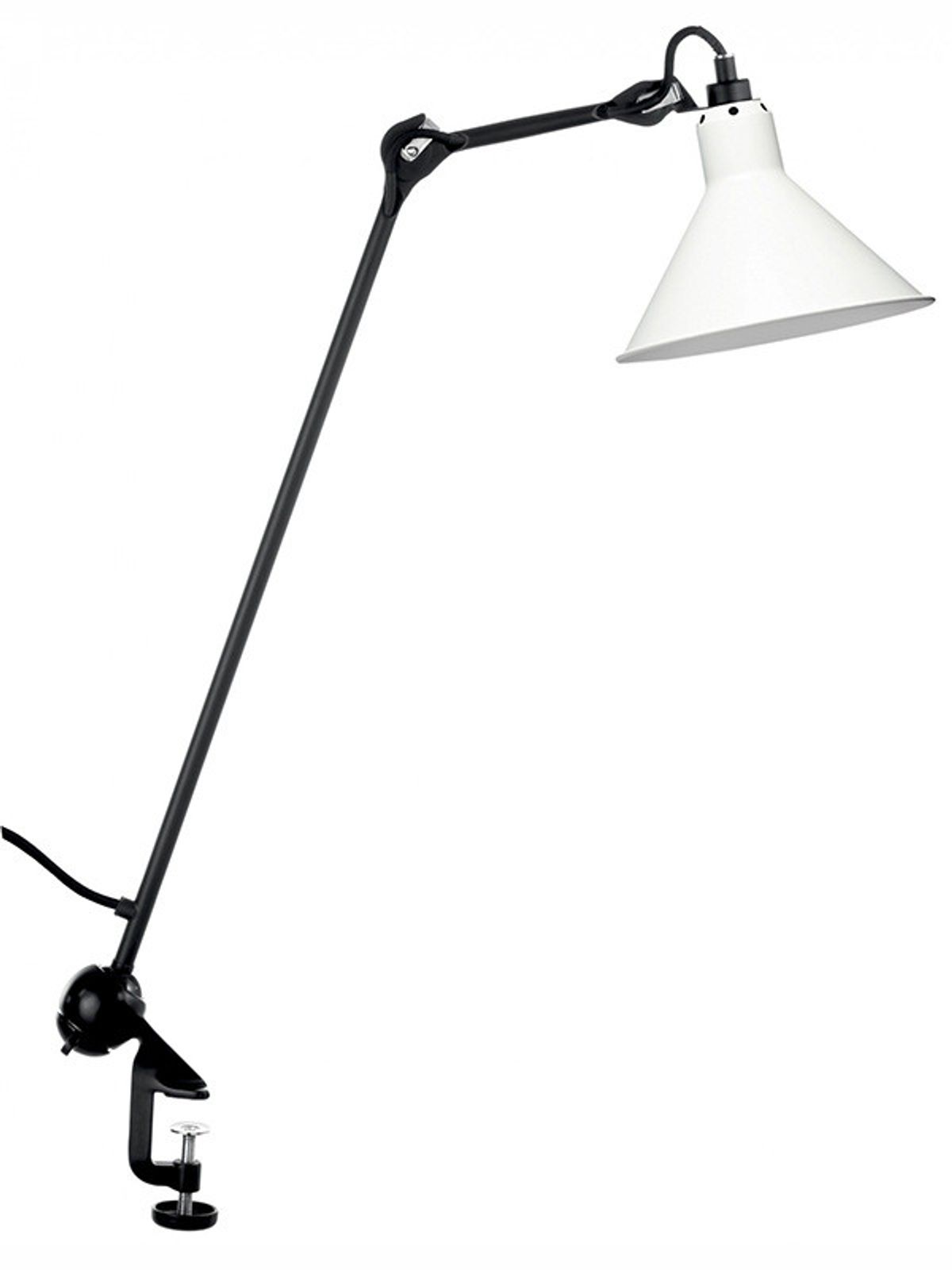 Nr. 201 bordlampe fra Lampe Gras (Sort stel, Mathvid)