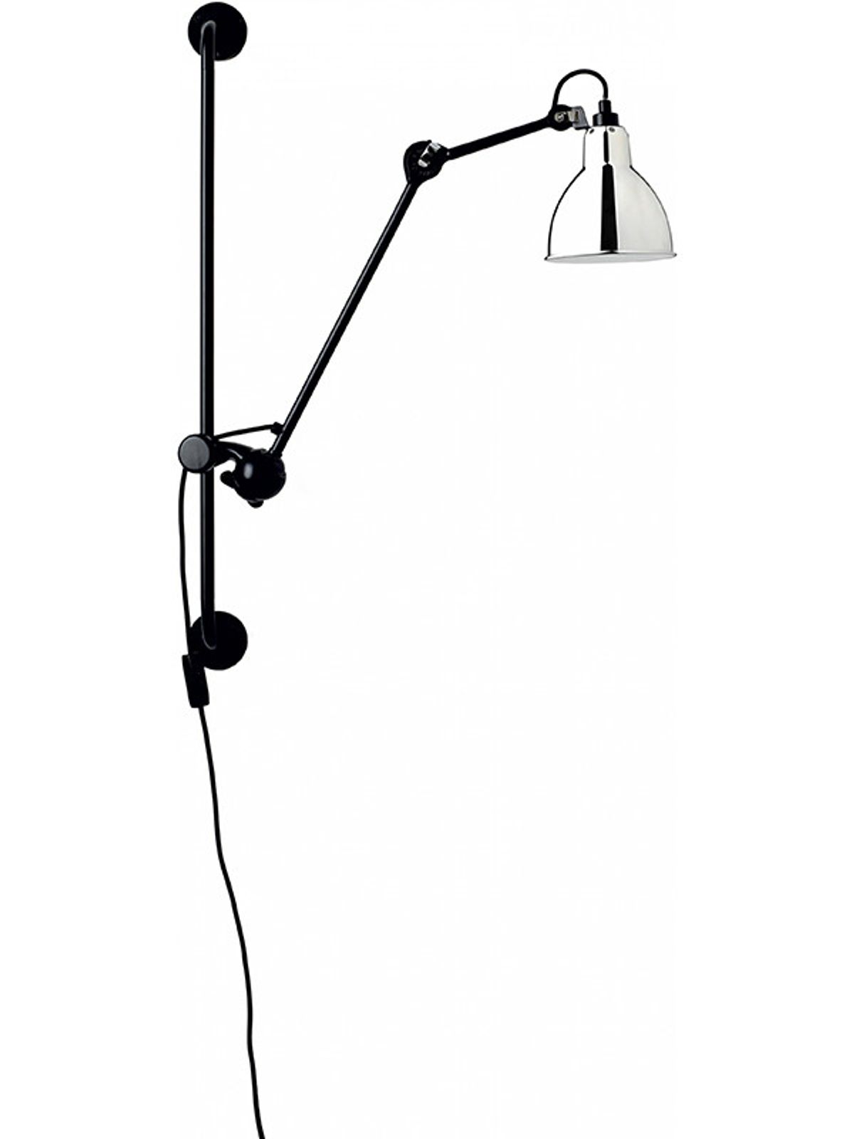 Nr. 210 væglampe fra Lampe Gras (Krom)