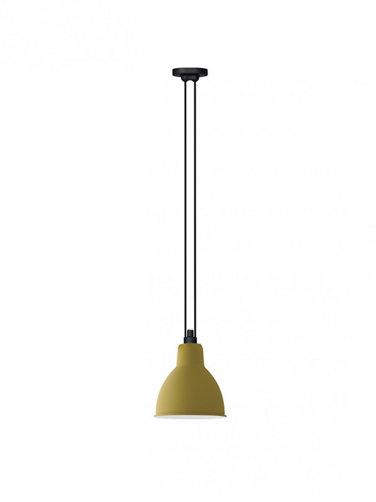 Nr. 322XL Loftlampe fra Lampe Gras (Gul / rund skærm)