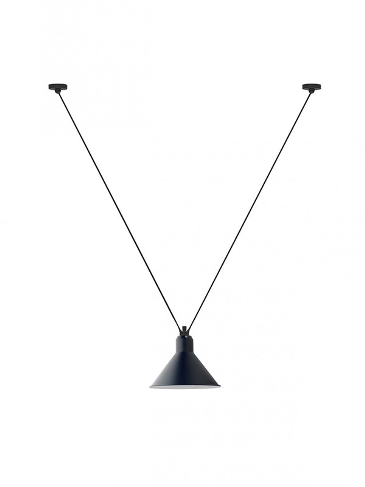 Nr. 323L Loftlampe fra Lampe Gras (Blå)