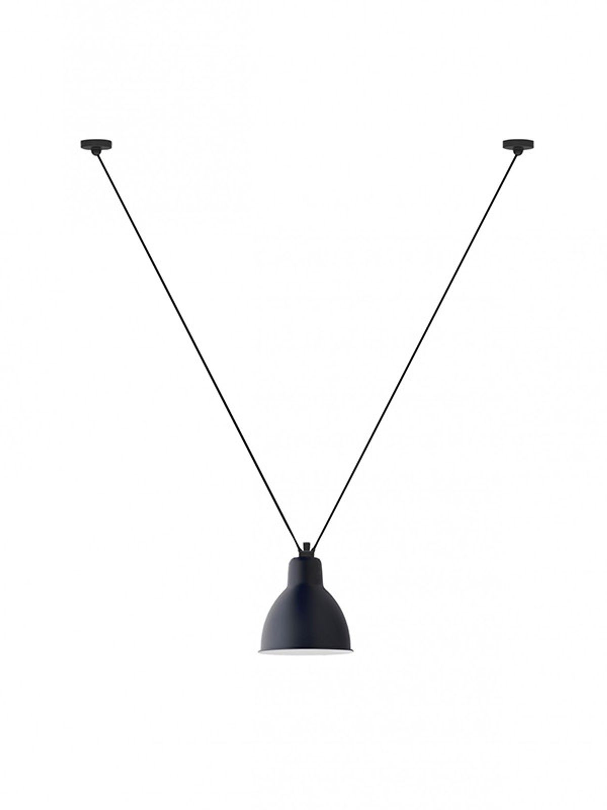 Nr. 323XL Loftlampe fra Lampe Gras (Blå / rund skærm)