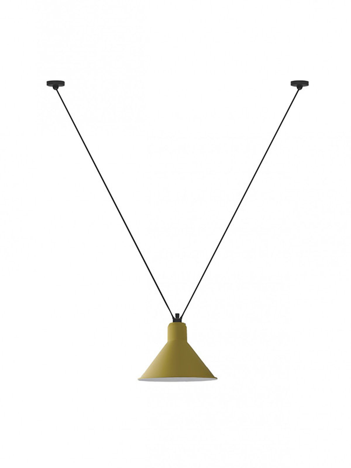 Nr. 323XL Loftlampe fra Lampe Gras (Gul)