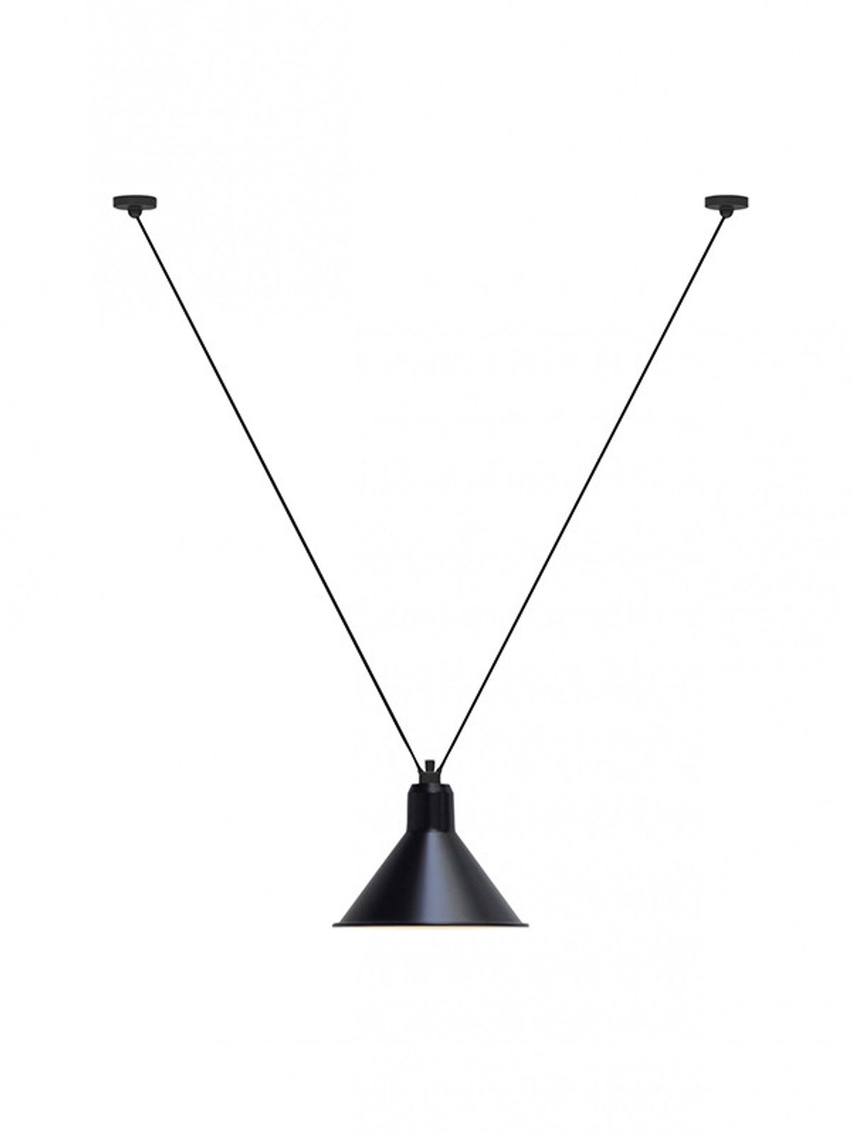 Nr. 323XL Loftlampe fra Lampe Gras (Sort)