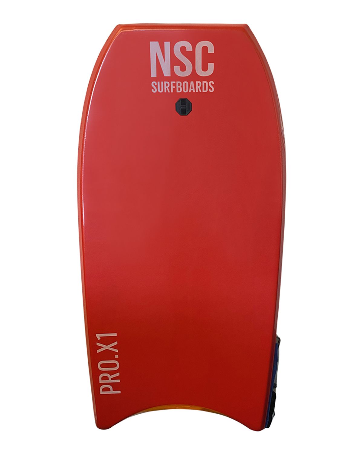 NSC Bodyboard PRO X1 Inkl. Leash - Rød