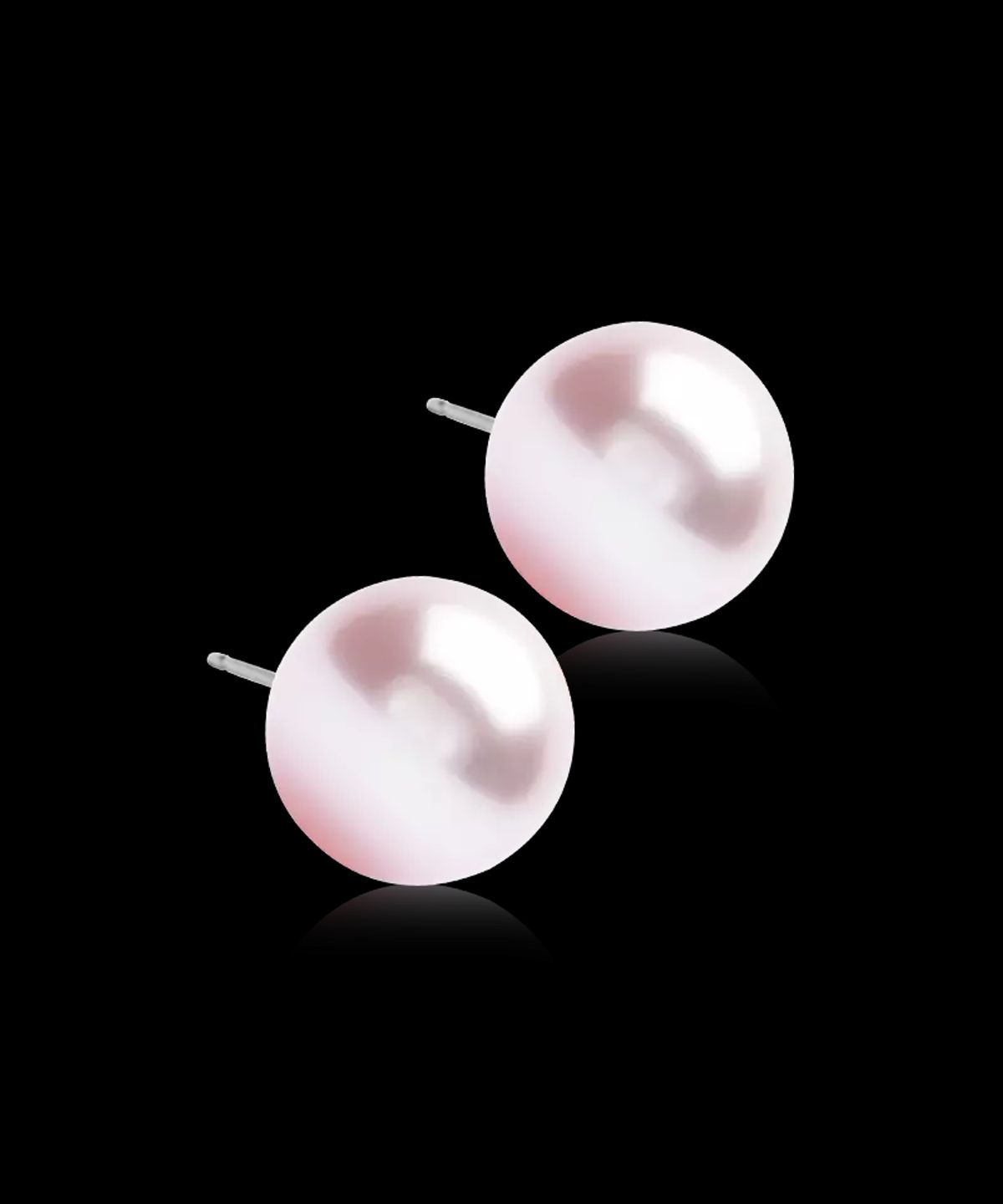 Nt Pearl Light Rose Titanium Øreringe fra Blomdahl