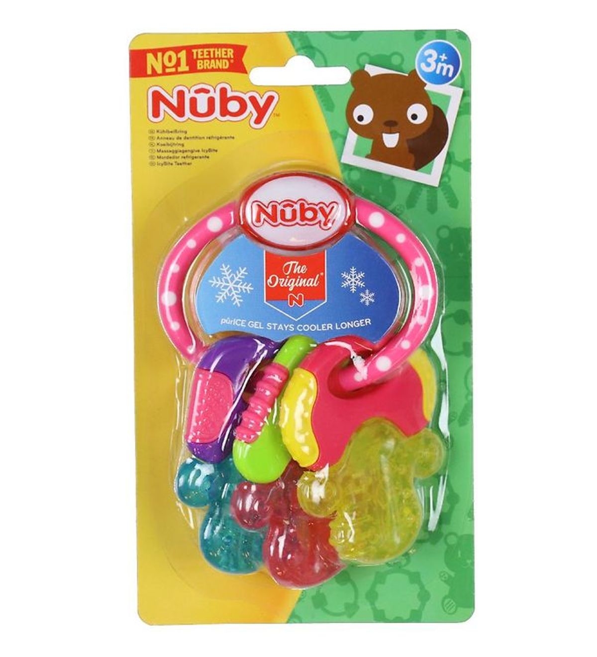 Nuby Bidering - Pink