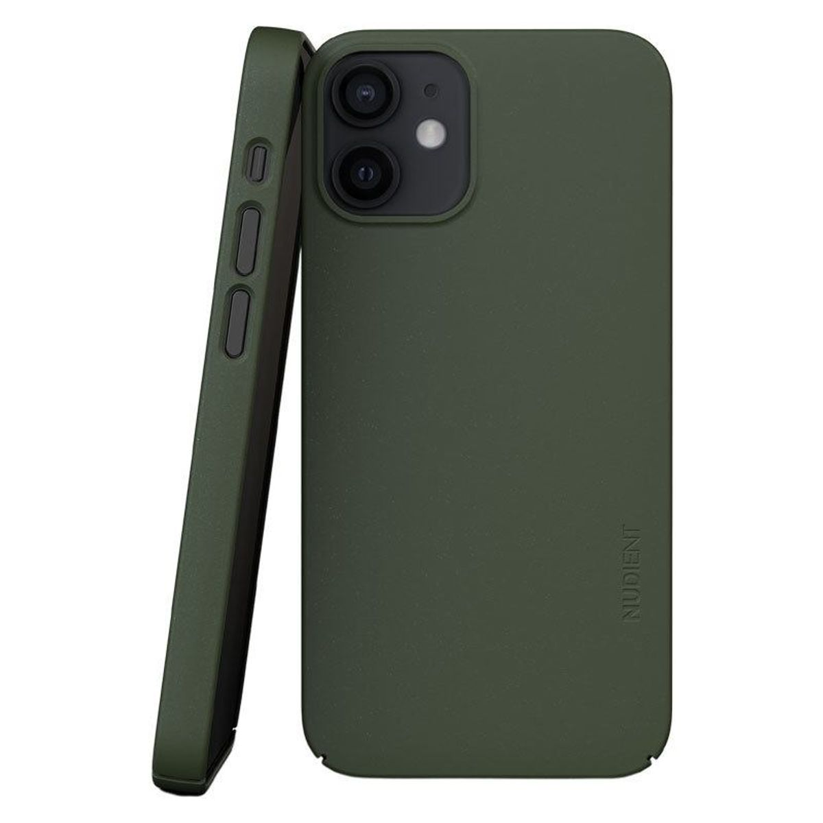 Nudient Thin Precise V3 iPhone 13 Mini Cover, Pine Green