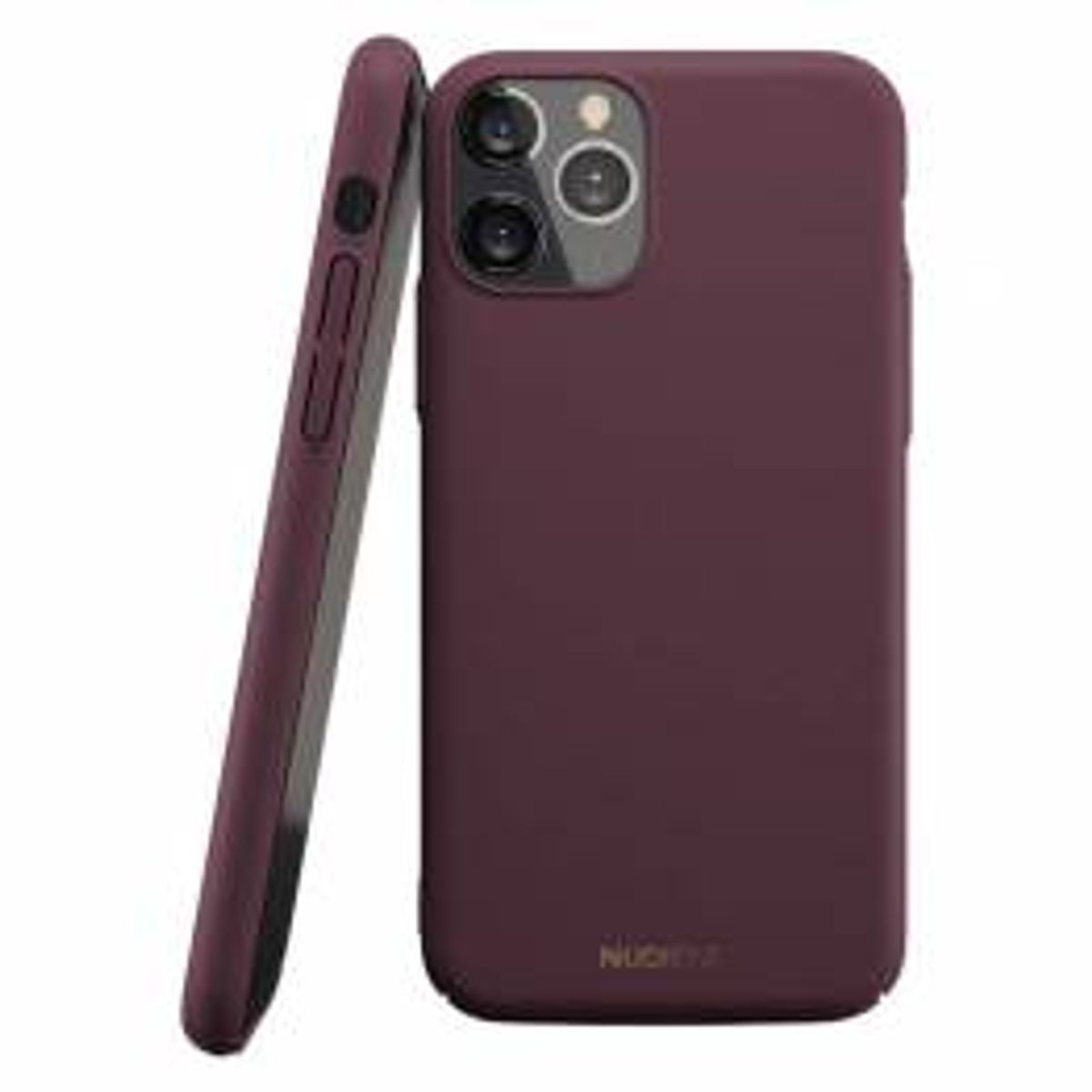 Nudient Thin V2 iPhone 11 Pro Cover, Sangria Red