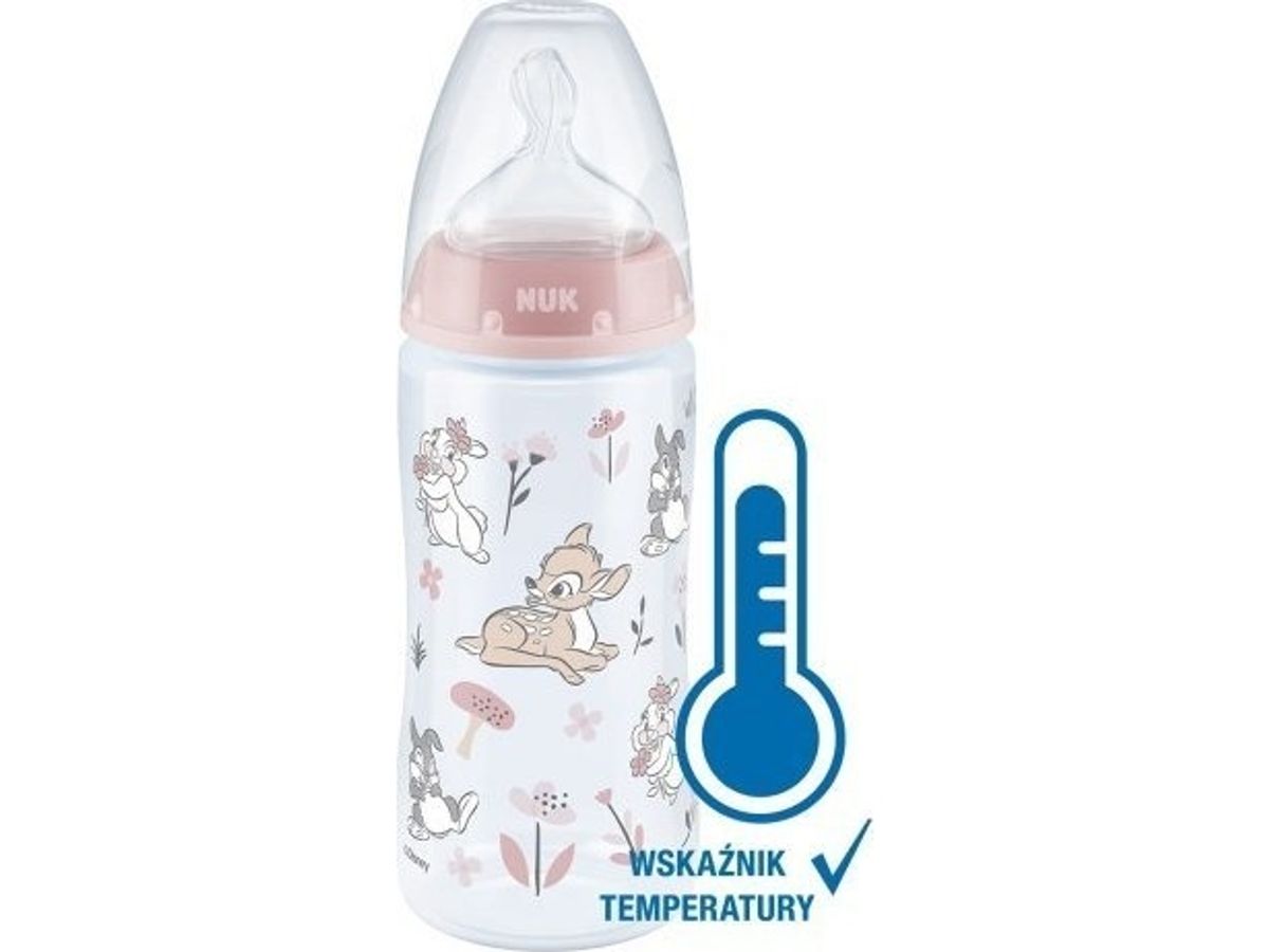 Nuk 418696 Flaske 300Ml Temperaturindikator Disney Bambi 526288, 741486