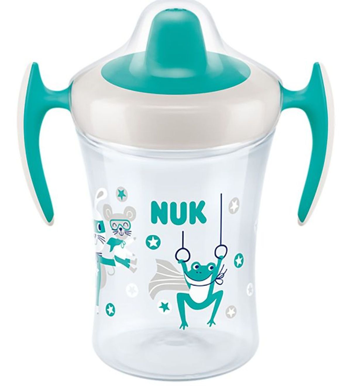 Nuk Kop m. Drikketud og Håndtag - Trainer Cup - 230ml