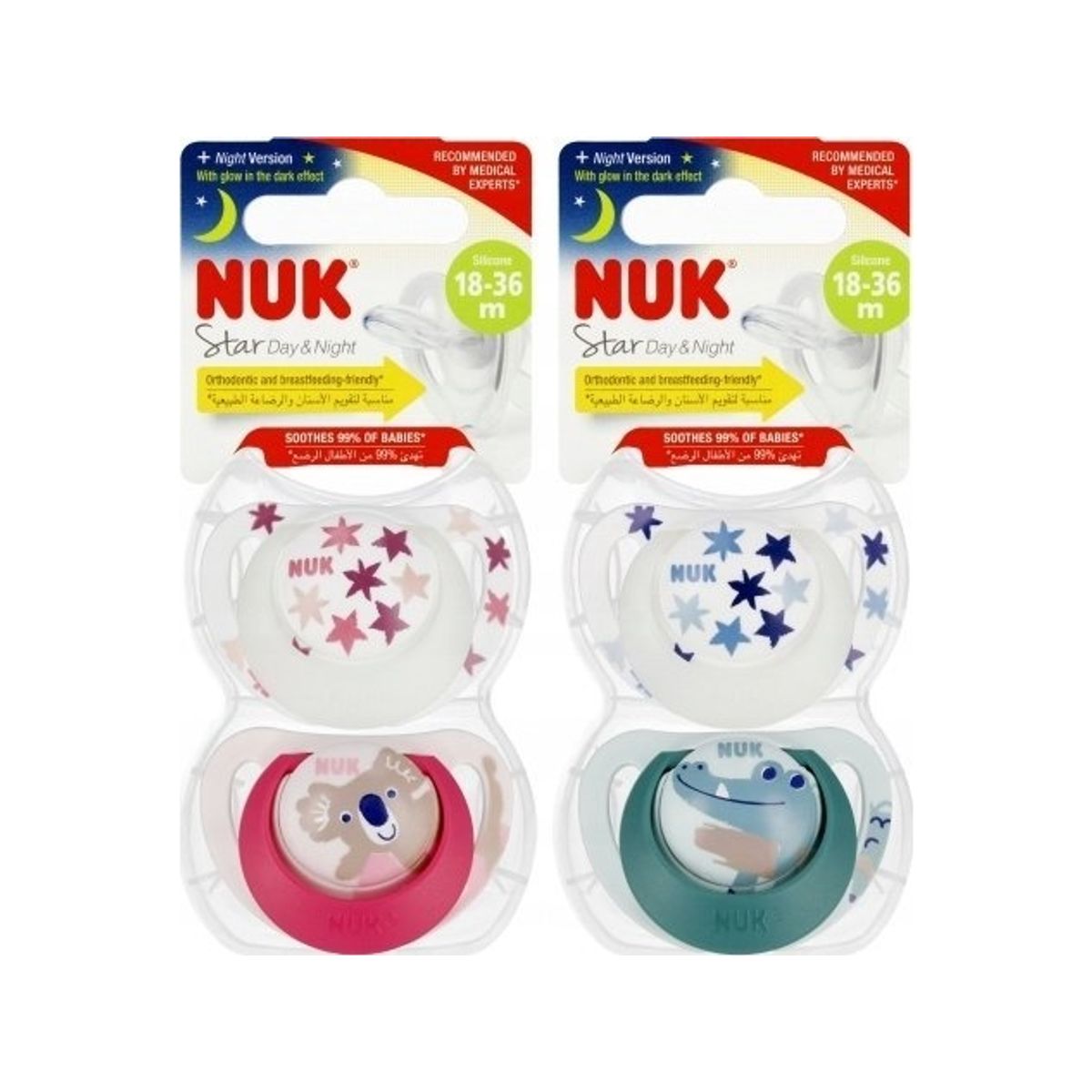 Nuk Nuk Teat Usp 2El 18-36M D&Amp N 10739735 1/6