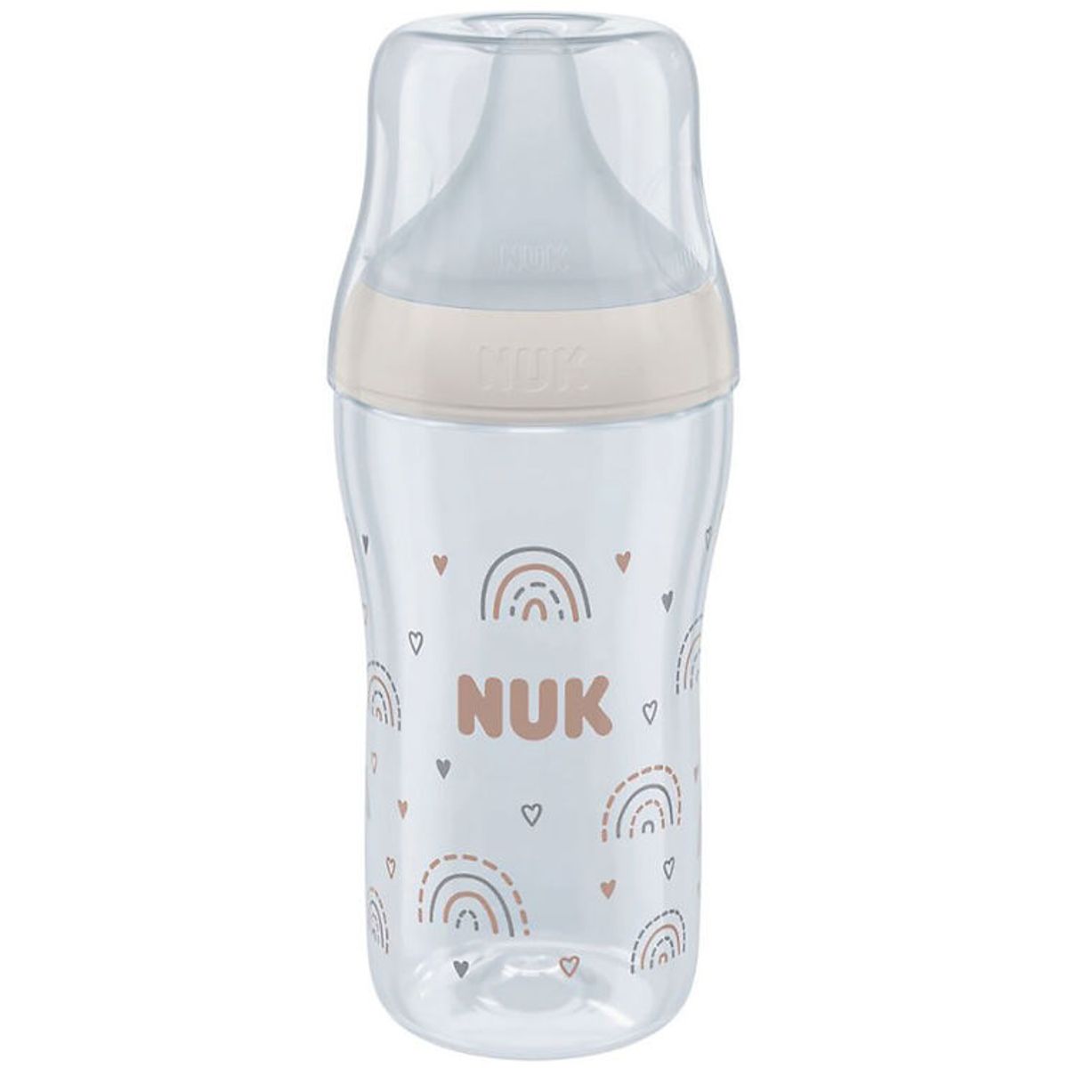 Nuk Sutteflaske - Perfect Match - 260 ml - Rainbow