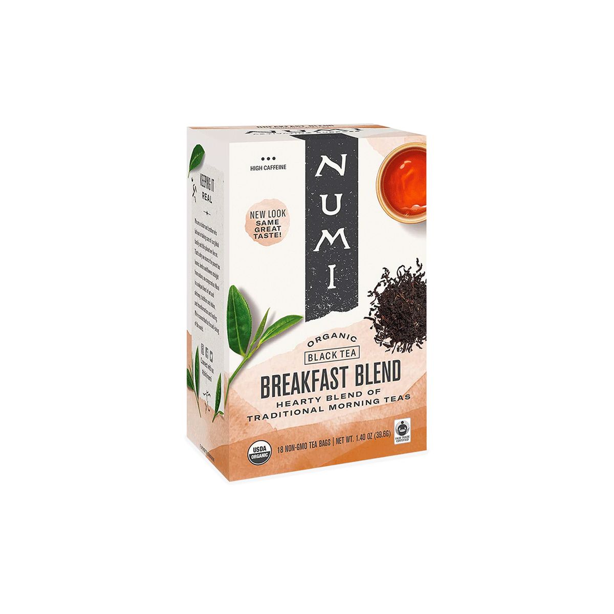 Numi, Breakfast blend - 18 stk - Brevte