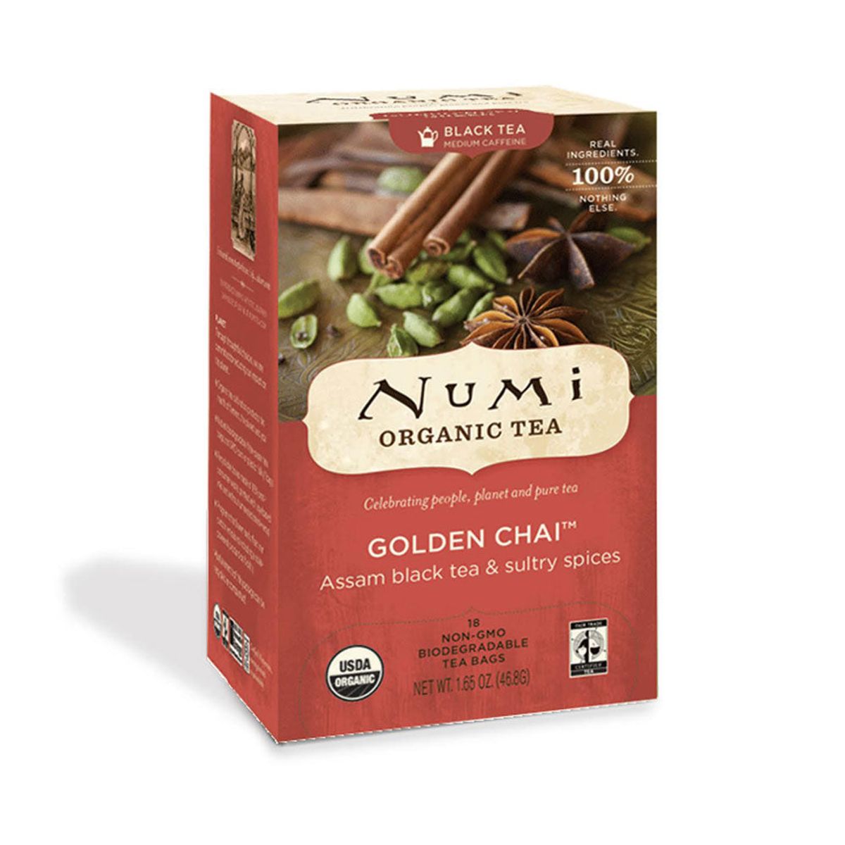 Numi, Golden Chai - 18 stk - brevte