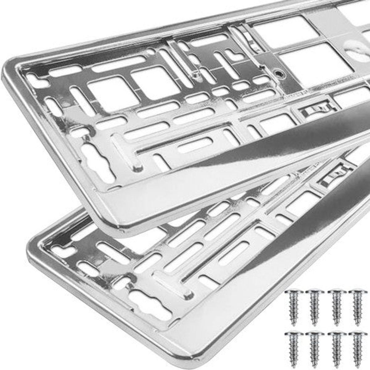 Nummerplade Ramme - Universal og Holdbar 2 stk.