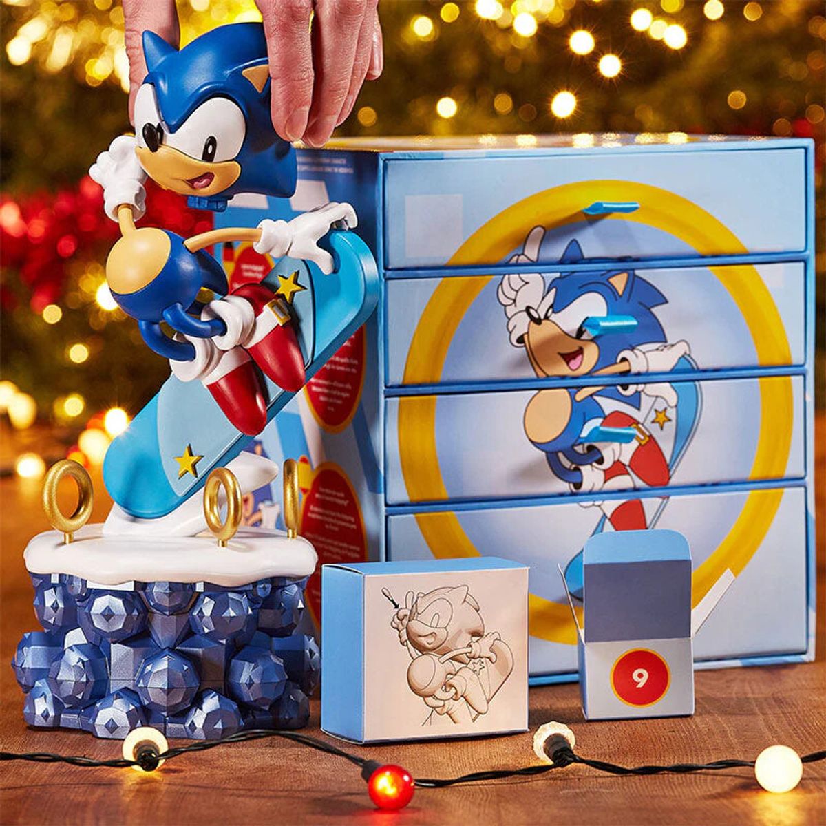 Numskull Sonic Countdown Character (new Cube Box)