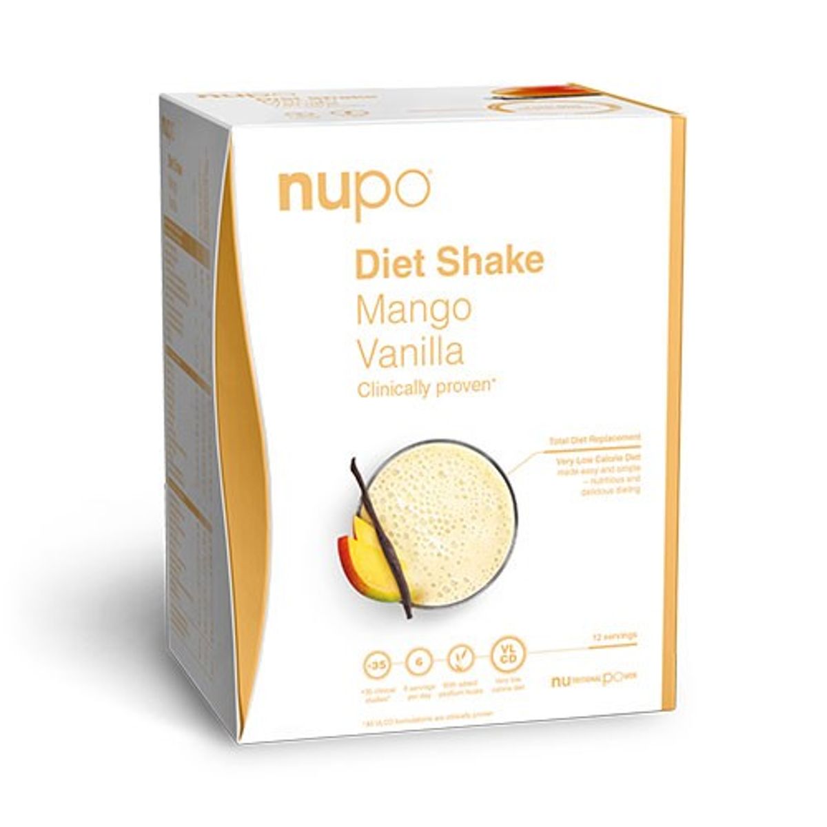 Nupo Diet Shake Mango Vanilla - 384 gram