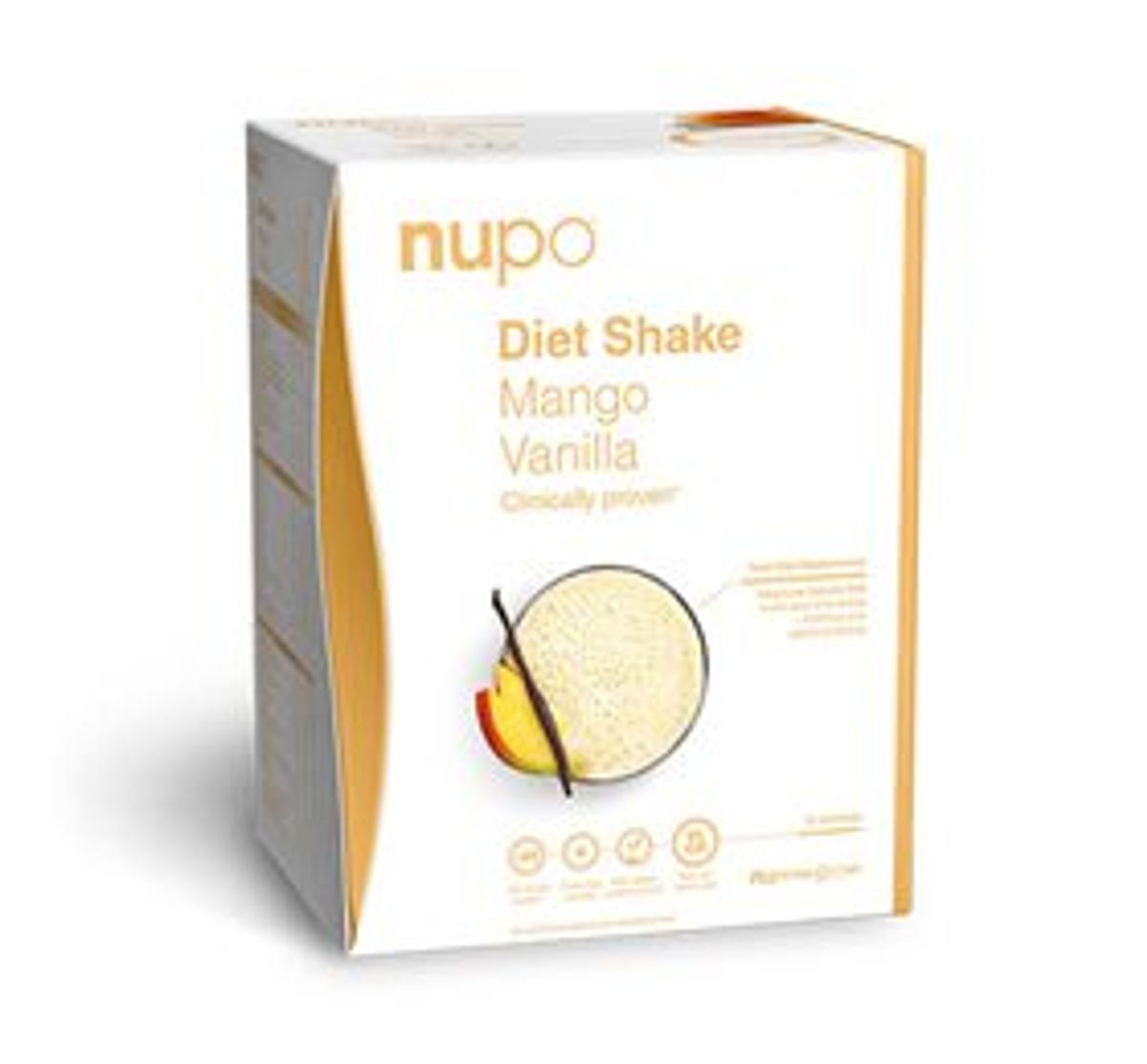 Nupo Diet Shake Mango Vanilla &bull; 384g. X