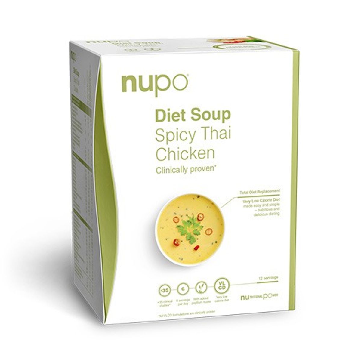 Nupo Diet Soup Spicy Thai Chicken - 384 gram