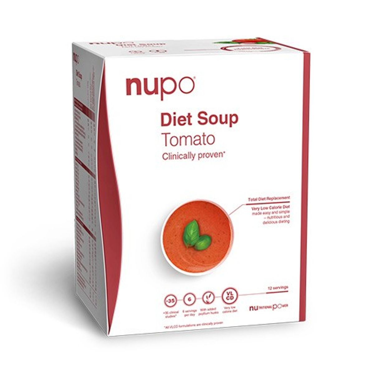 Nupo Diet Soup Tomato - 384 gram