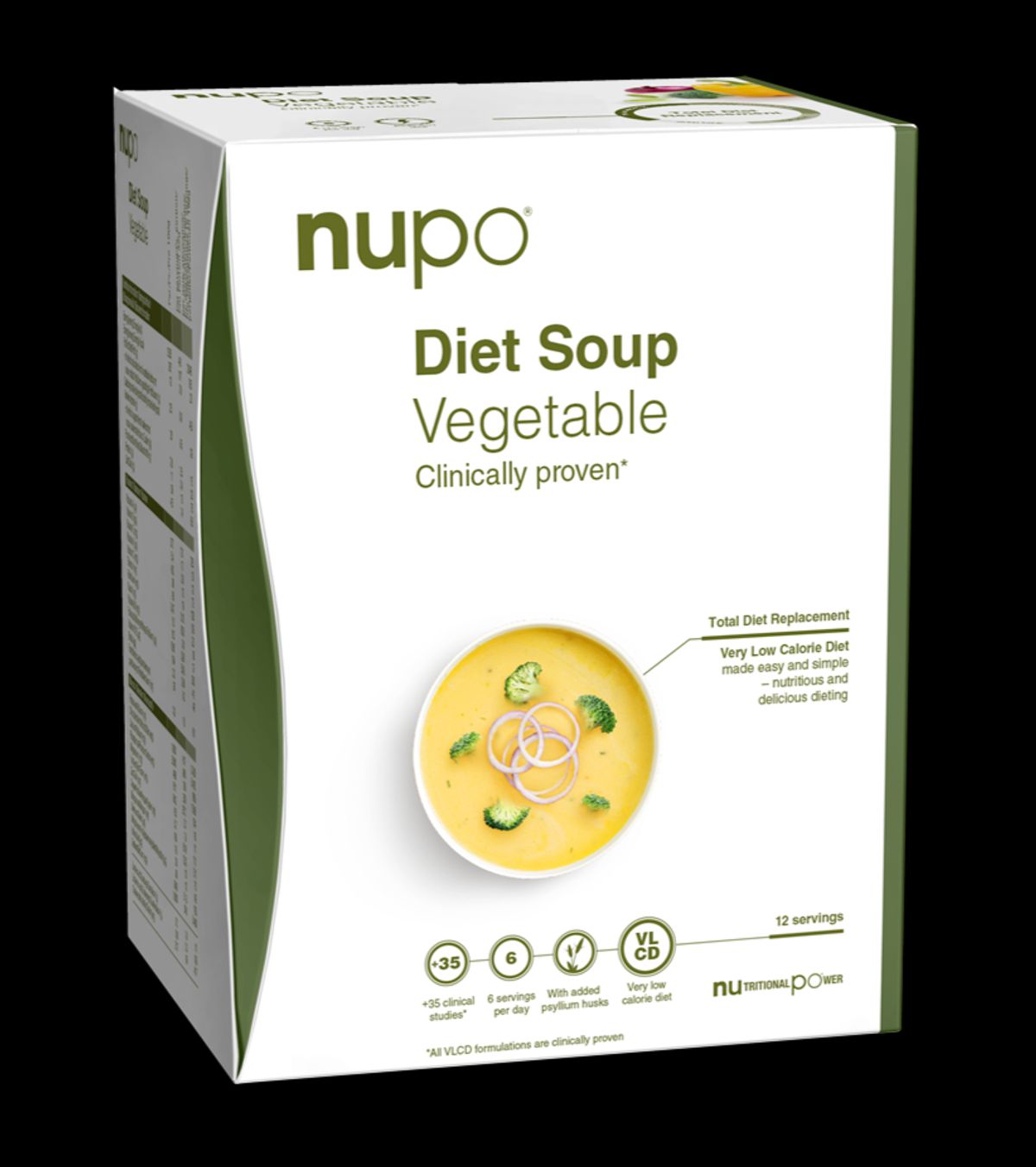 Nupo Diet Soup - Vegetable, 384g.