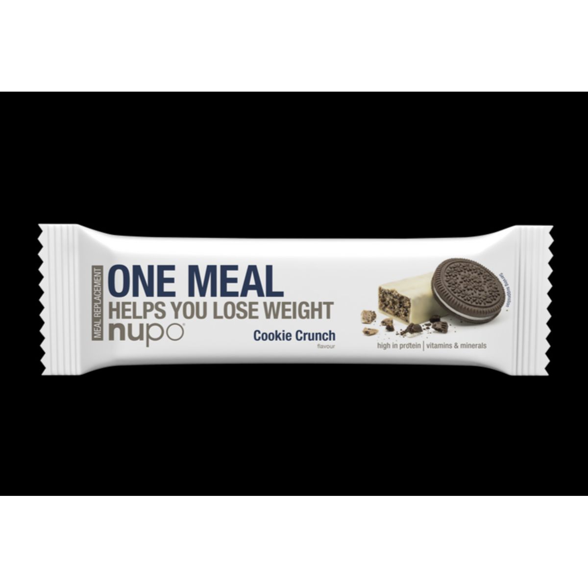 Nupo One Meal Bar Cookie Crunch 60g, 1. stk.