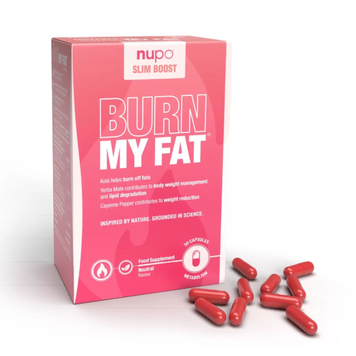 Nupo Slim Boost - Burn My Fat, 30kaps.