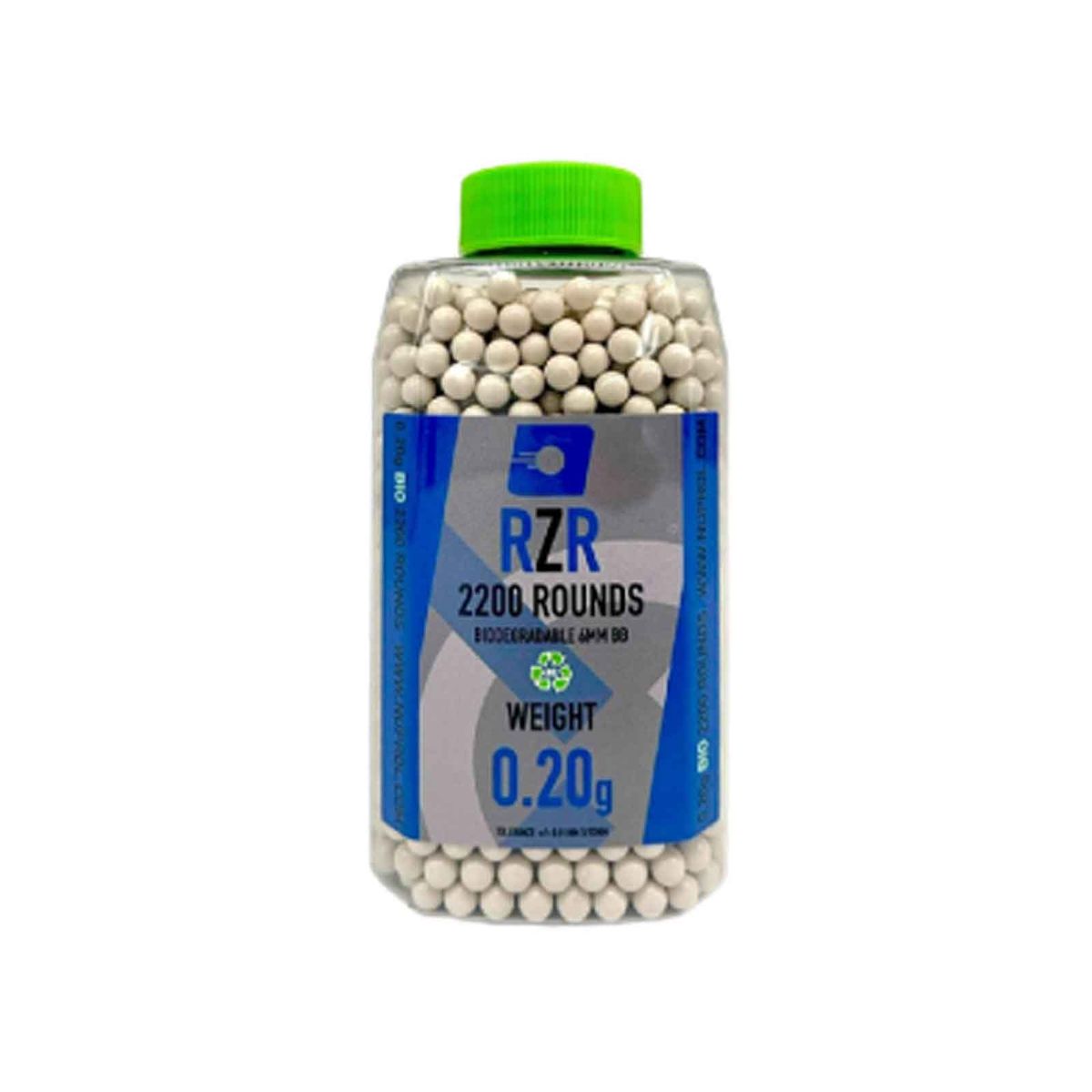 NUPROL Bio BB's RZR 0,20 gram 2200 stk Bio nedbrydelig