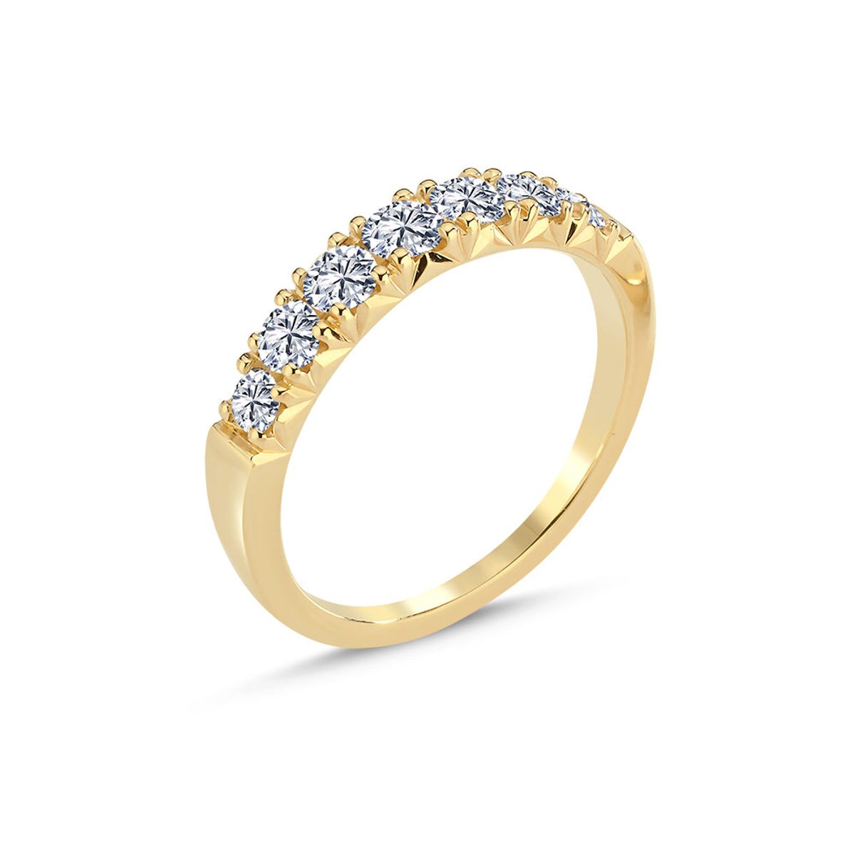 Nuran - Shimmer ring 14 kt. guld med diamanter 0,68 ct. i alt