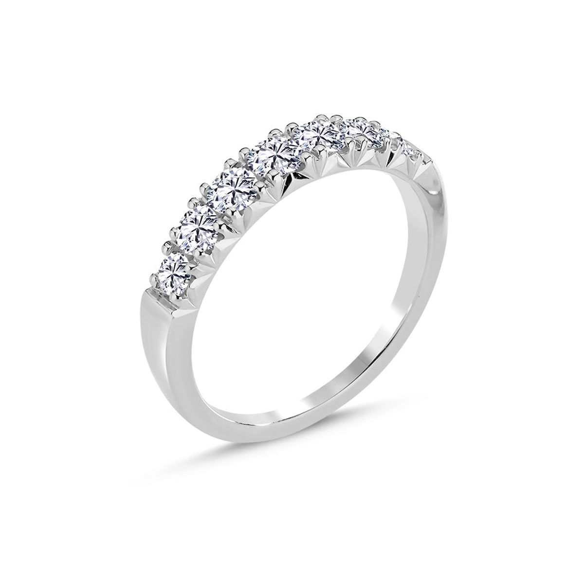 Nuran - Shimmer ring 14 kt. hvidguld med diamanter 0,68 ct. i alt